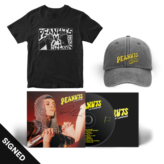‘Peanuts’ CD + T-shirt + Hat Bundle