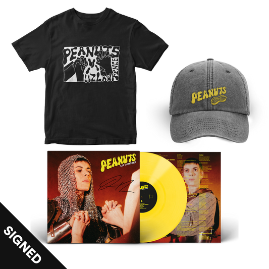 ‘Peanuts’ Vinyl + T-shirt + Hat Bundle